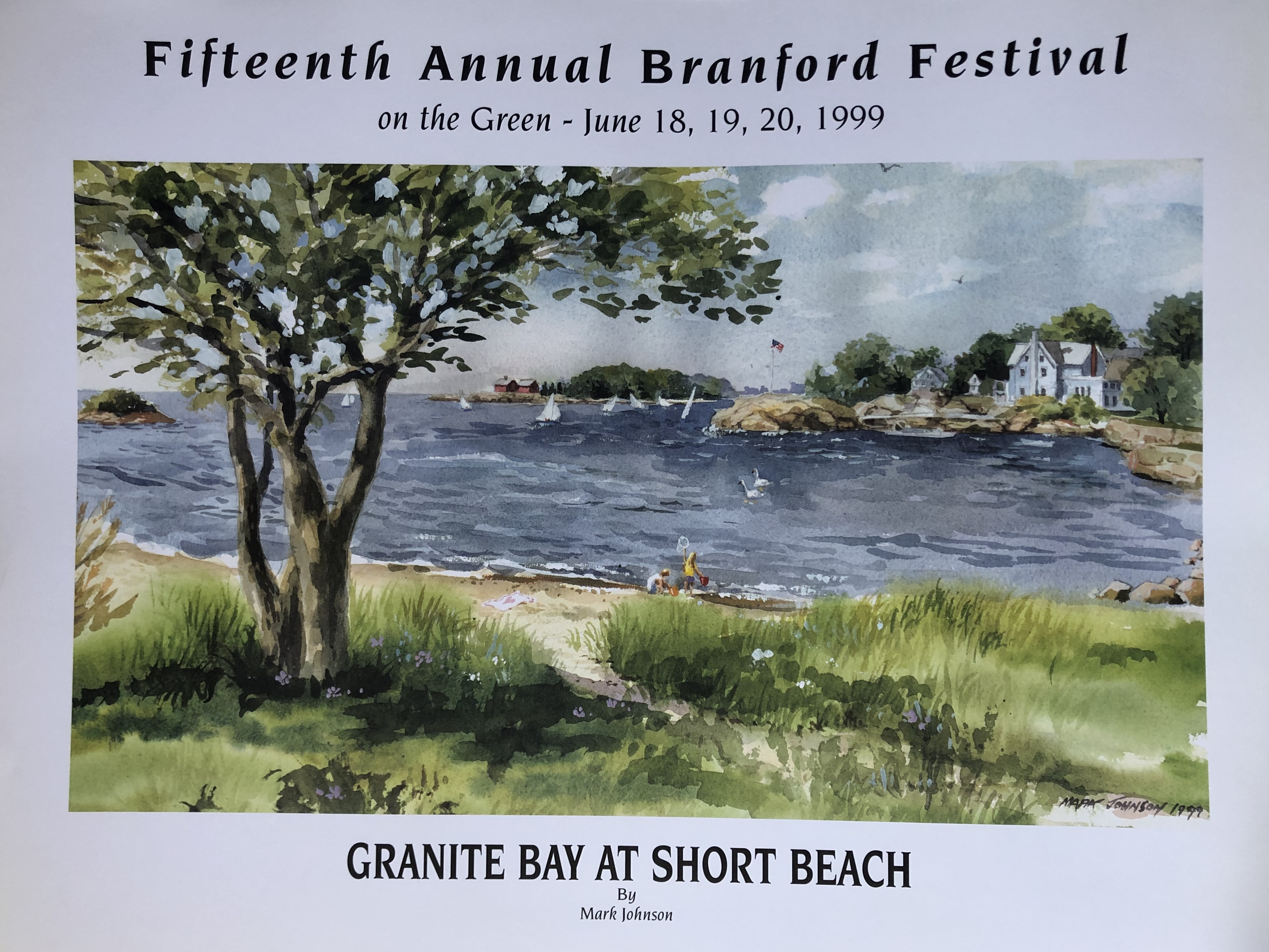 Granite Bay Short Beach by Mark Johnson (22" x 32")