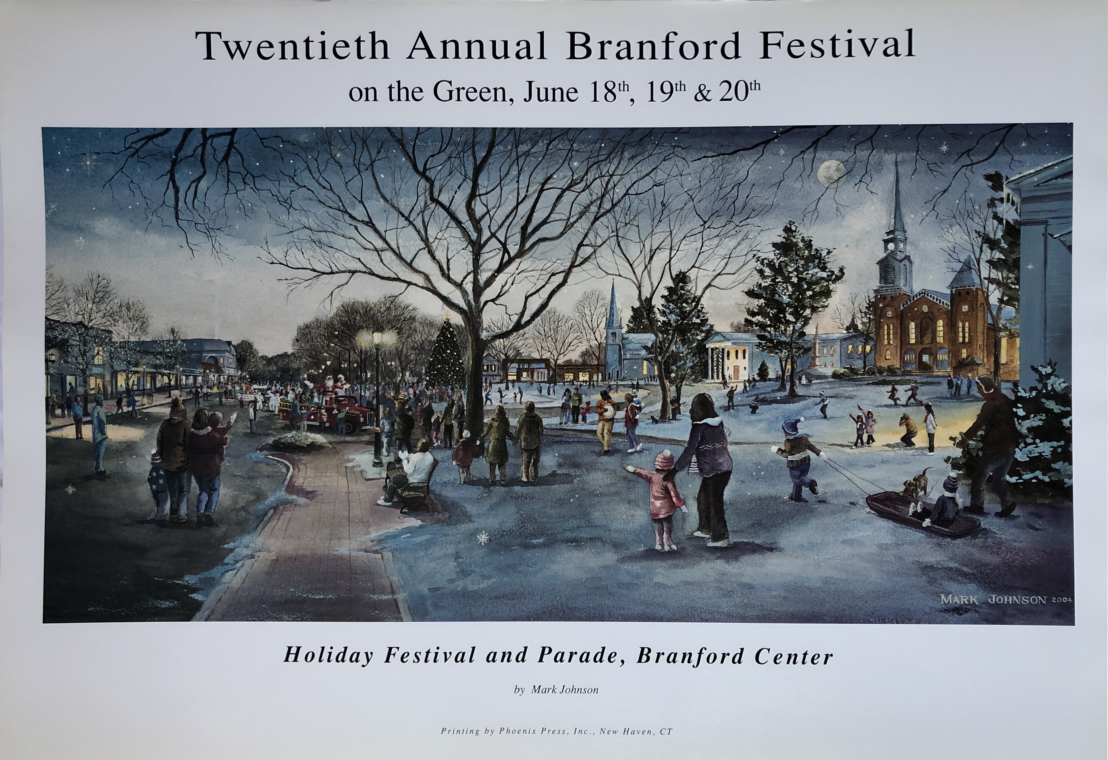 Holiday Parade by Mark Johnson (22" x 32")