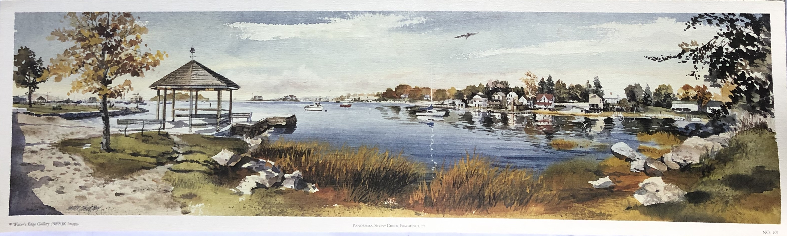 Stony Creek Panorama by Mark Johnson (8" x 28")